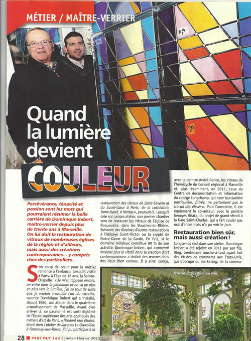 Journaux vitraux